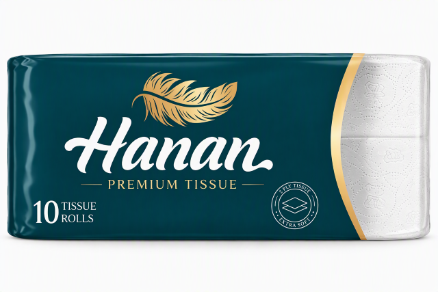 Hannan Toilet Tissue 2 Ply 10 Rolls