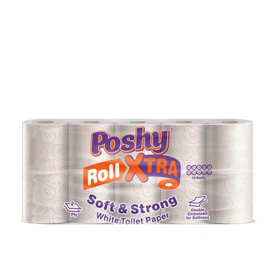 Poshy Roll Xtra 10 Pieces Colored