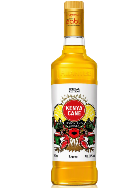 Kenya Cane Lemon Ginger 750Ml