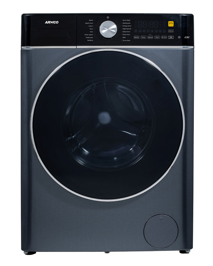 Armco Fl Washing Machine 8Kg Awm-Fl800Ml Tc-St Silver