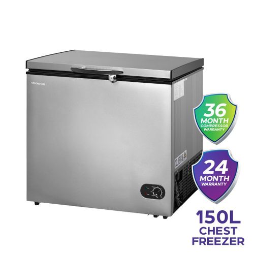 Vision Plus Chest Freezer Vpcf150F 150Ltr