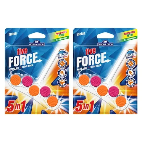 General Fresh Five Force 5In1 Melon Rim Block 2X50G