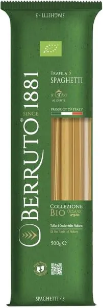 Berruto 100% Organic Spaghetti 500g