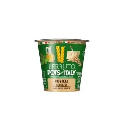 Berruto Pots Of Italy Fusili Pesto 70g