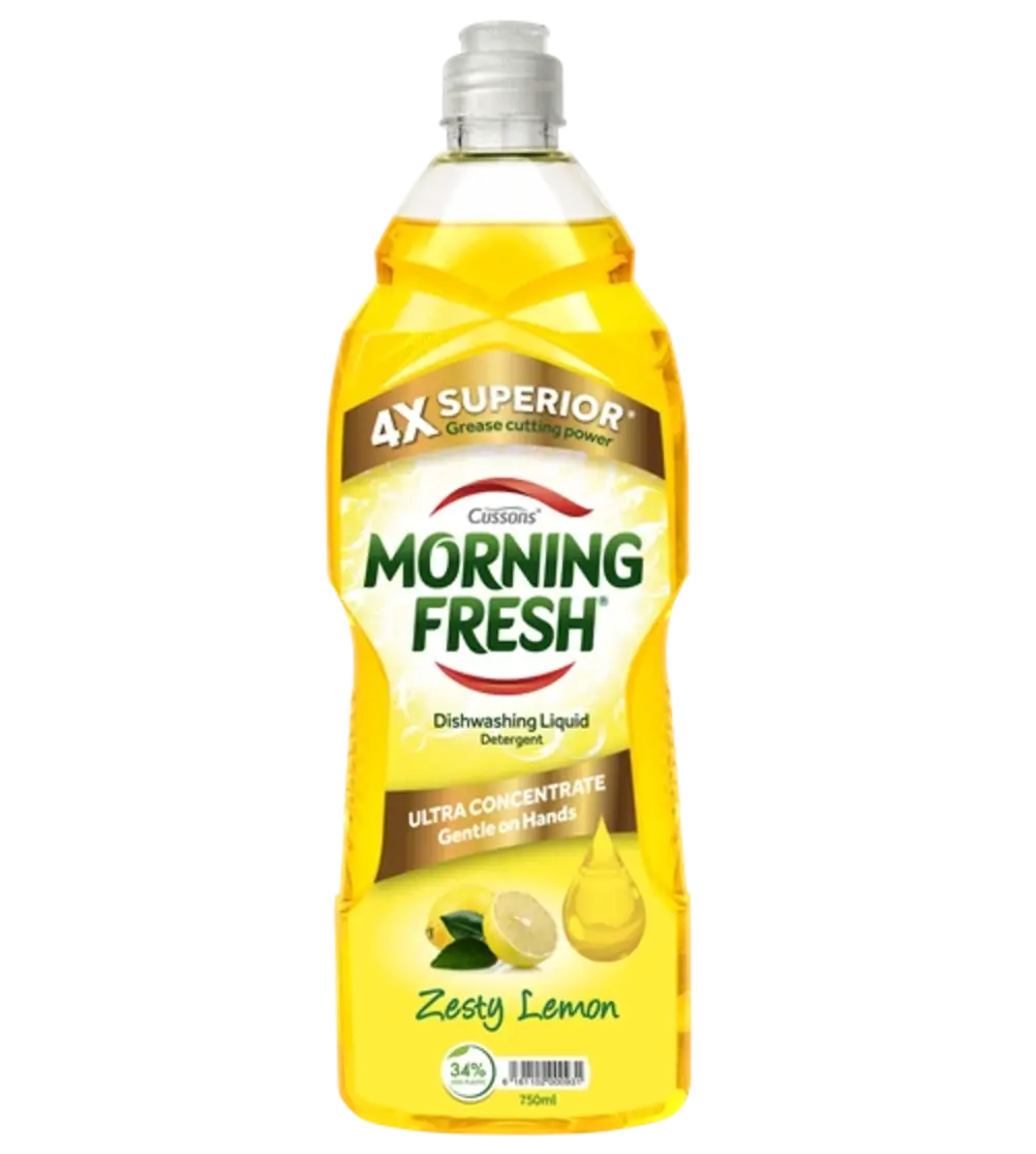 Morning Fresh Dish Washing Liquid Zesty Lemon 400ml