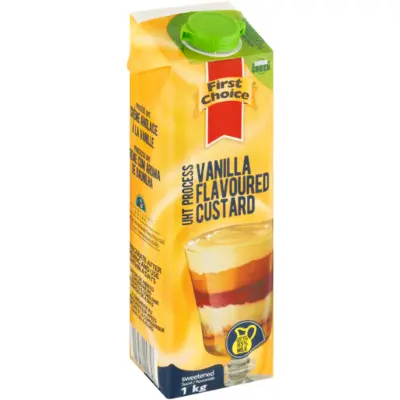 First Choice Vanilla Custard Cream 1Ltr