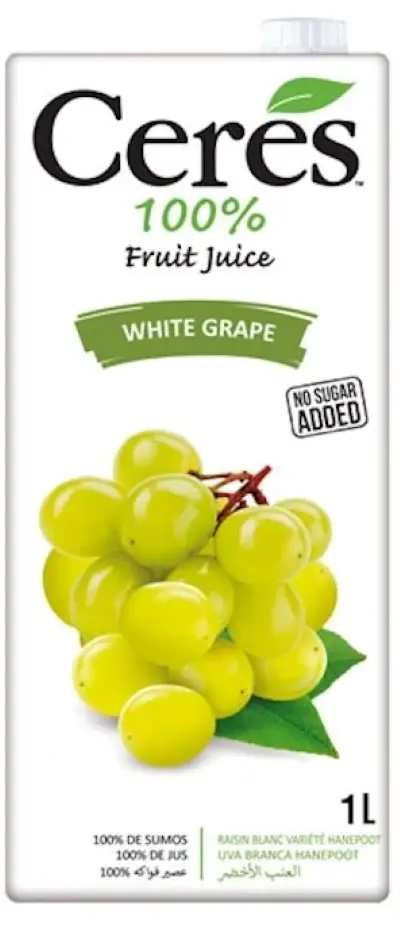 Ceres White Grape Juice 1Ltr