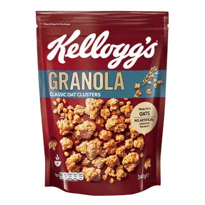 Kellogg'S Granola Classic Oat Cluster 380G