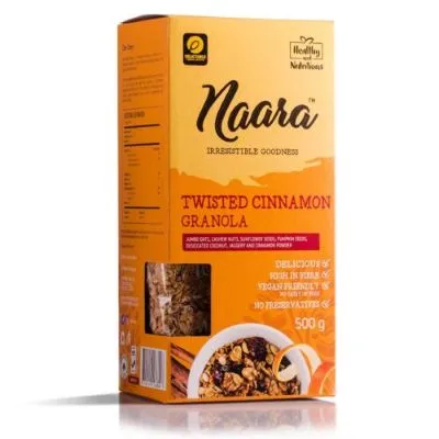 Naara Twisted Cinnamon Granola 100Gm