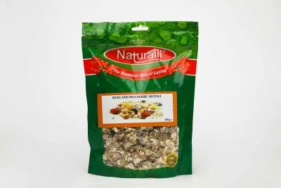 Naturalli Date And Mulberry Muesli 500Gm
