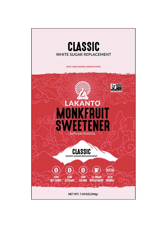 Lakanto Monk Fruit Classic Sweetener 200G
