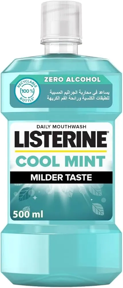 Listerine Cool Mint Milder Mouth Wash 500Ml