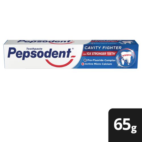 Pepsodent Cavity Fighter Core Toothpaste 65G