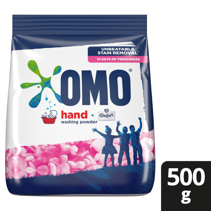 Omo Hand Washing Powder Extra Fresh 500g