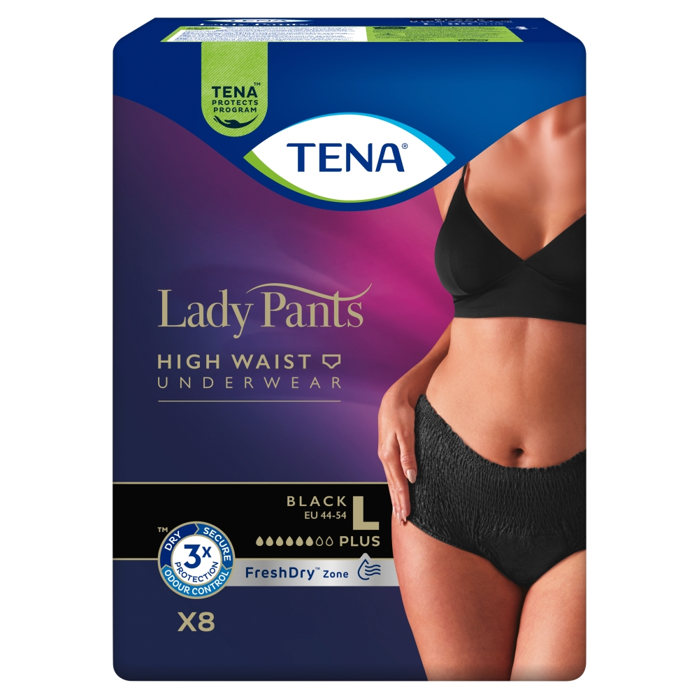 Tena Lady Pants Plus Large 8'S