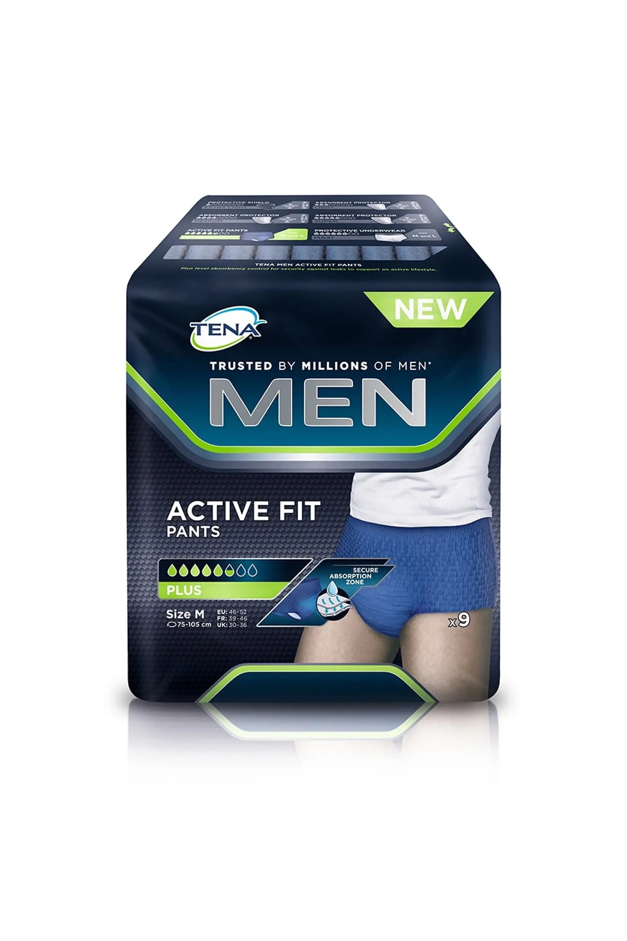 Tena Men Pants Plus Medium 9'S