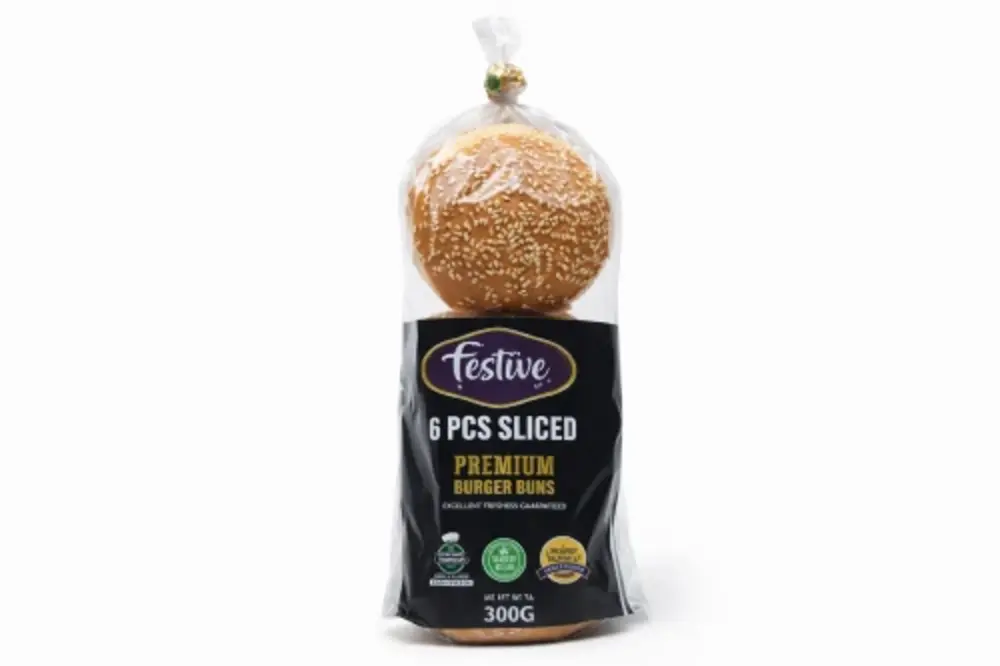 Festive Premium Sliced Burger Burn 6Pc