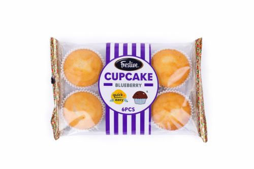 Festive Blueberry Queen Cake 250G 6Pc