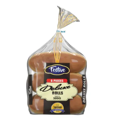 Festive Deluxe Rools 6Pc
