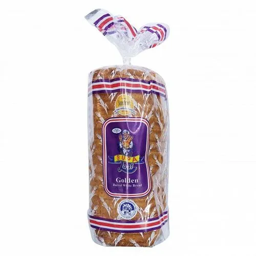 Supa White Barrel Bread 400G