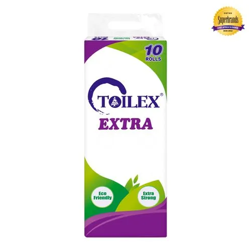 Toilex Extra White Tissue Paper 10Pack Unwrapped