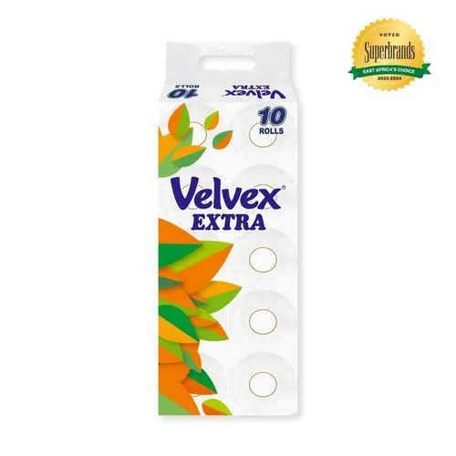 Velvex Extra Tissue Paper 10Pack