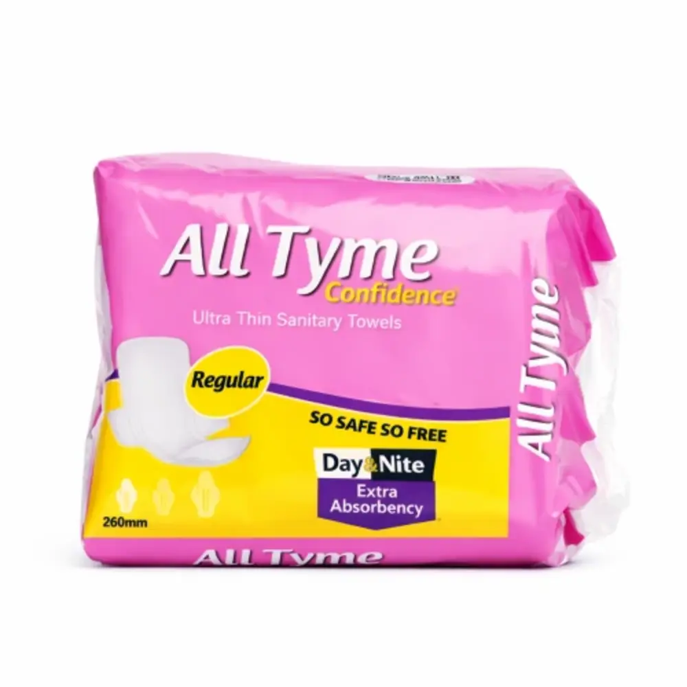 All Tyme Sanitary Pad Medium 8'S