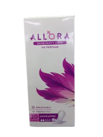 Allora Panty Liner Unwrapped 20'S