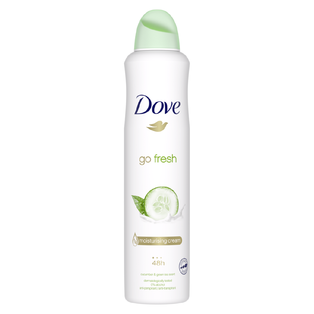 Dove Cucumber & Green Tea Deo Spray 150Ml