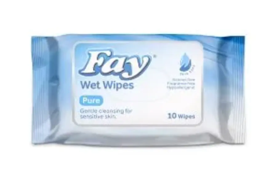 Fay Pure Wet Wipes 10'S