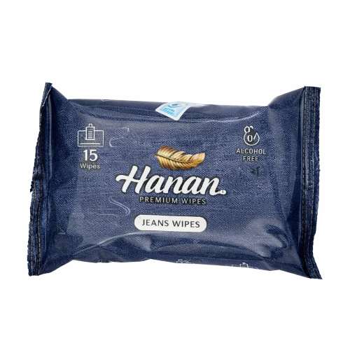 Hanan Jeans Wet Wipes 15S