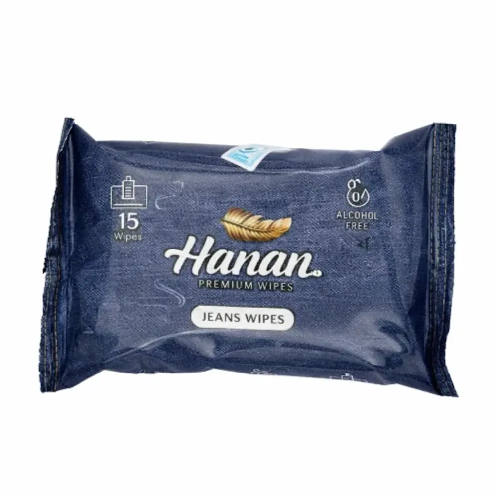 Hanan Jeans Wet Wipes 15S