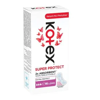 Kotex Long Liners 16'S