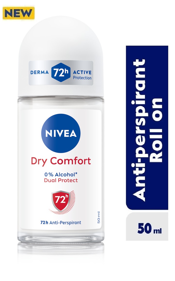 Nivea Dry Comfort Roll On 50Ml