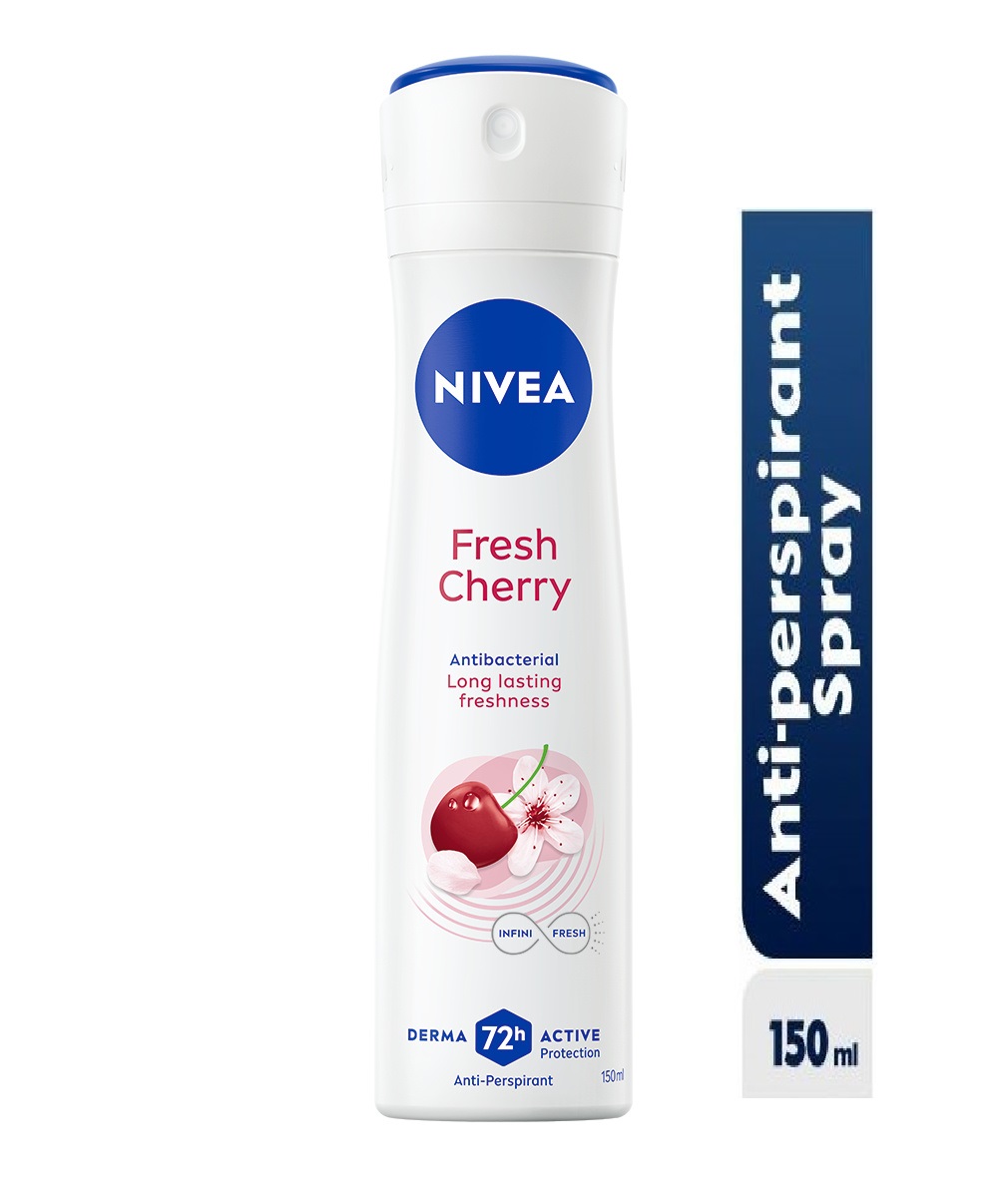Nivea Fresh Cherry Spray 150Ml