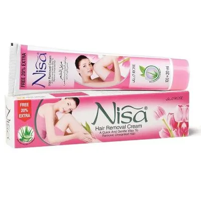 Nisa Rose Hair Removal Cream 120Ml