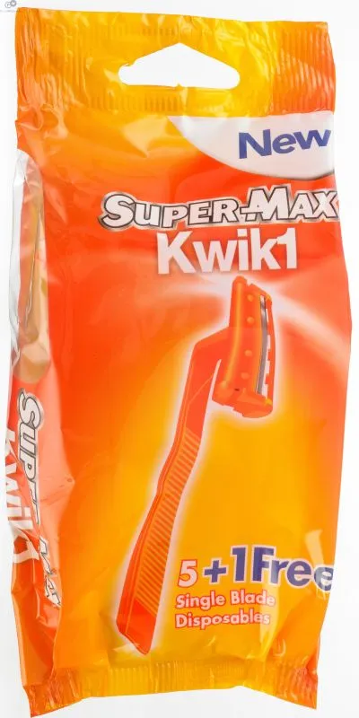 Supermax Kwik Disposable Razor 5+1