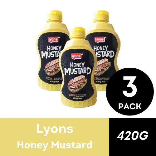 Lyons Honey Mustard 420G