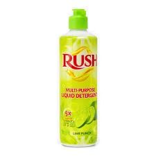 Rush Lime MultiPurpose Liquid Detergent 1Ltr