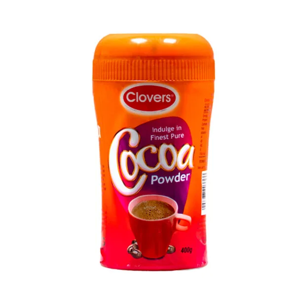 Clovers Cocoa Powder 400G Jar