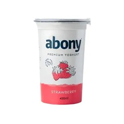 Abony Strawberry Yoghurt 450Ml 