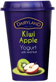 Dairyland Kiwi Apple Yoghurt 450G