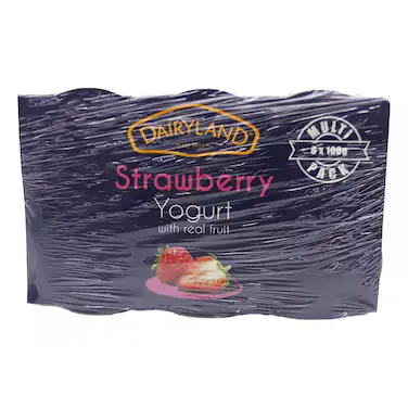 Dairyland Strawberry 6Pck 100ml
