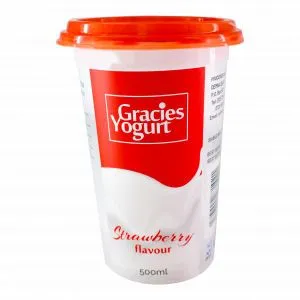 Gracie'S Strawberry Yoghurt 250ml