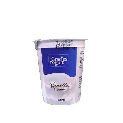 Gracie'S Vanilla Yoghurt 150Ml