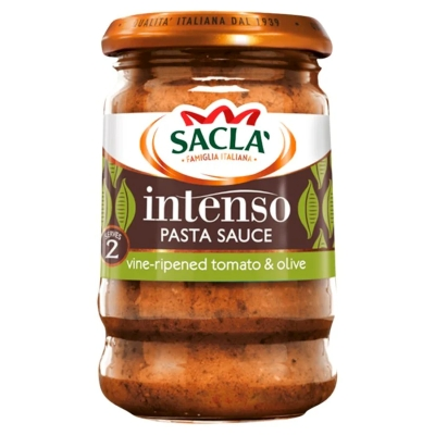 Sacla Tomato & Olive Pasta Sauce 190G