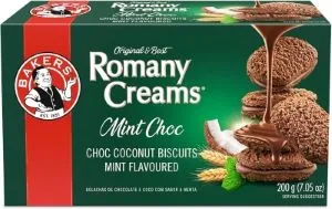 Bakers Romany Cream Mint Choc 200G