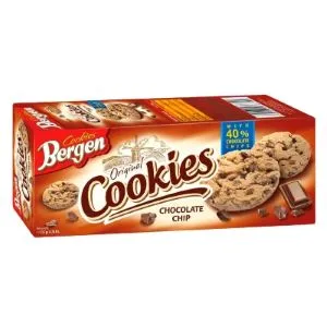 Bergen 40% Chocolate Chip Cookies 130g