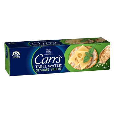 Carrs Table Water Sesame 125g