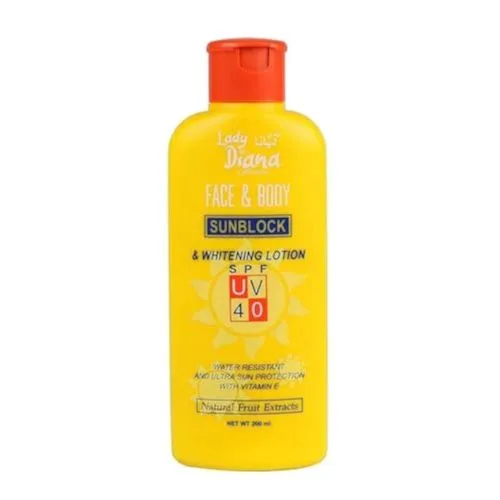 Lady Diana Spf Uv 40 Sunblock Lotion 200Ml